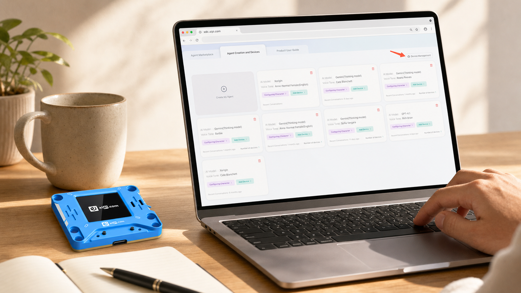 How to Find Your AIPI Lite Device Code — And Switch Agents Any Time