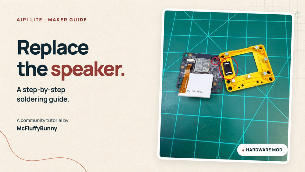 AIPI Lite speaker relocation guide