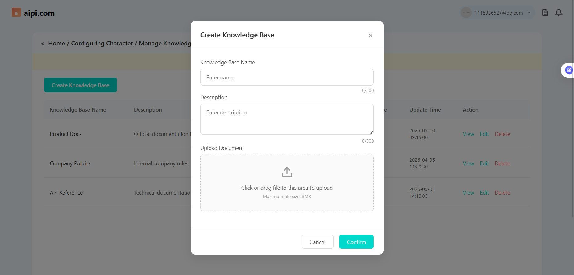Upload PDFs & Documents to Your Agents