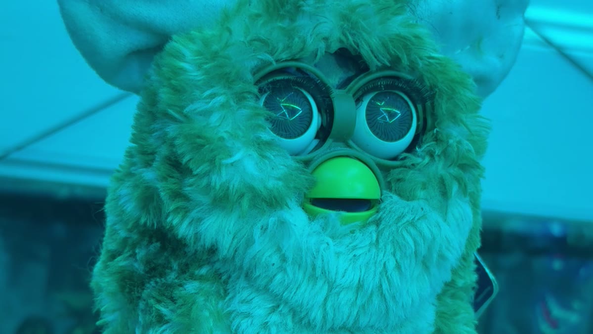 A Furby rewired to speak for itself, with an AIPI Lite for a brain. @kevin_heckart