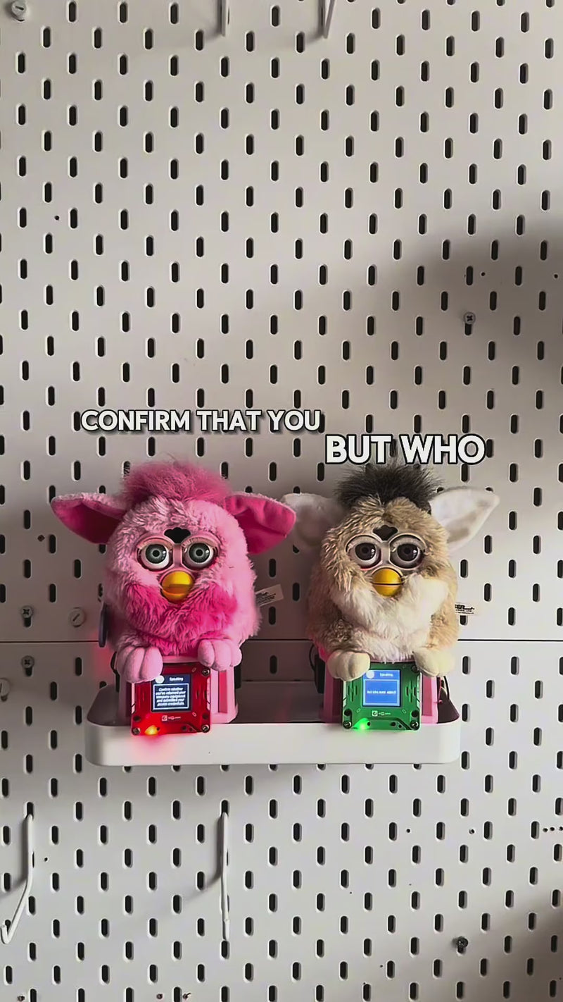 The Furby is back in a big way. — Kevin Hack Art