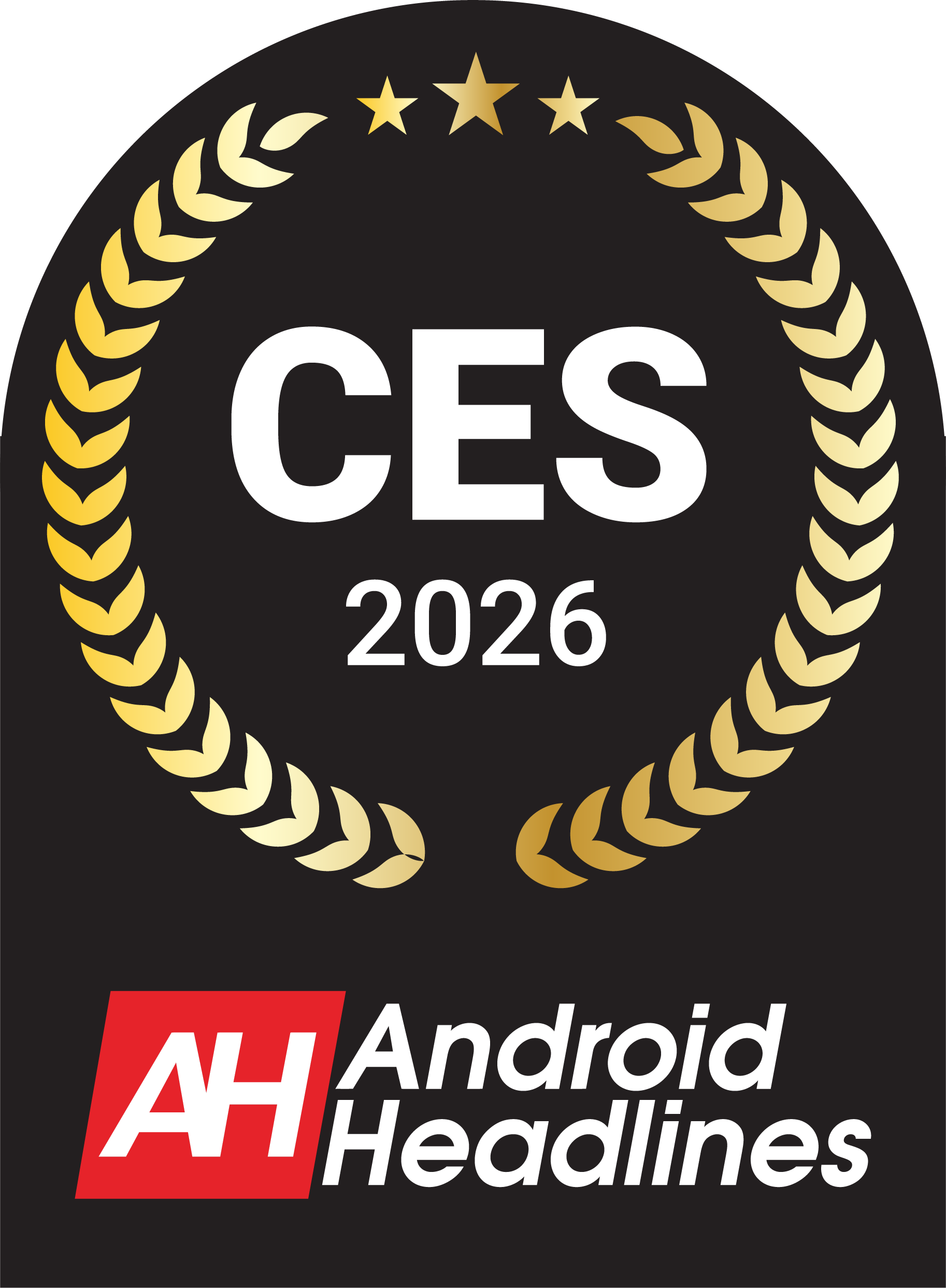 Android Headlines CES 2026 award badge
