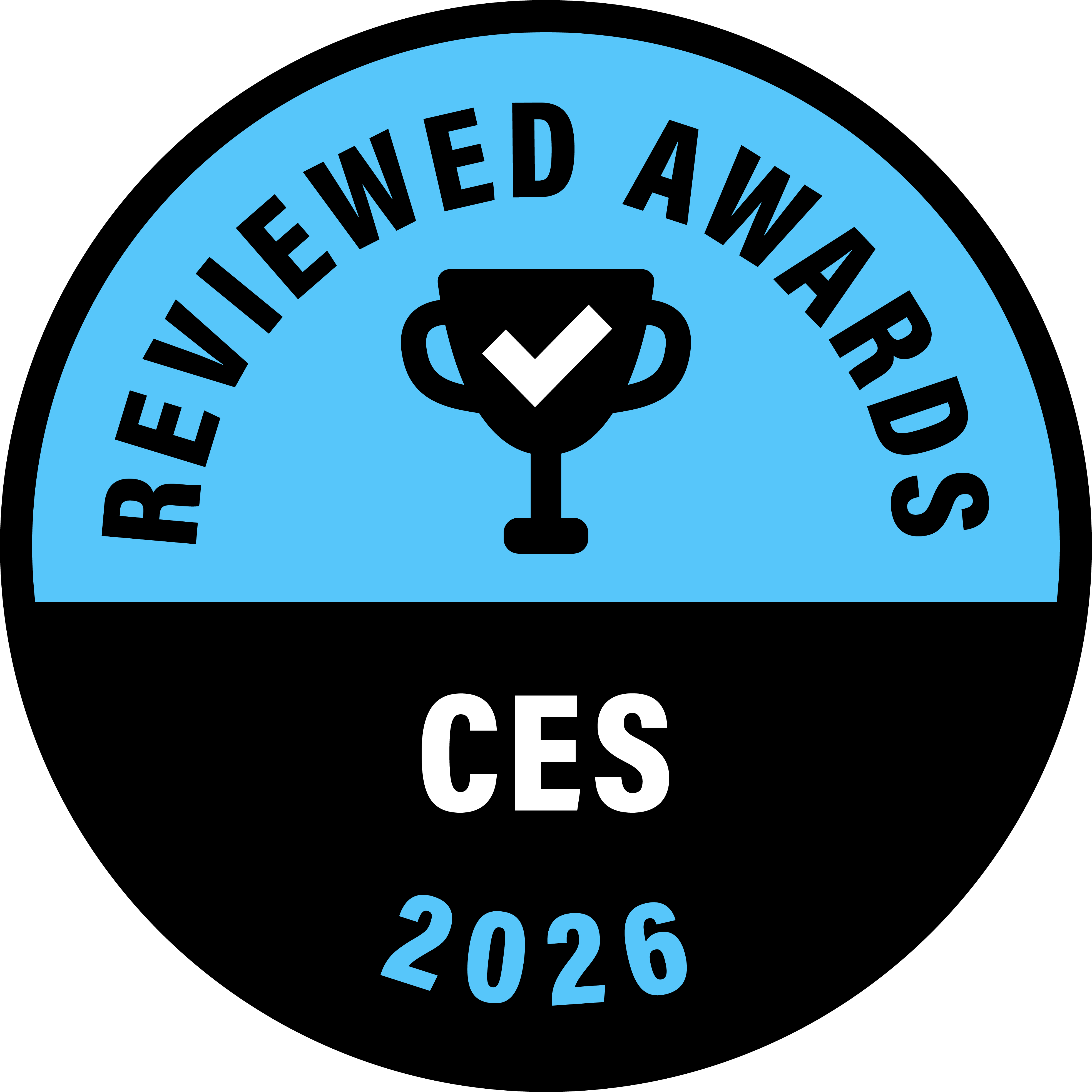 Reviewed Awards CES 2026 badge