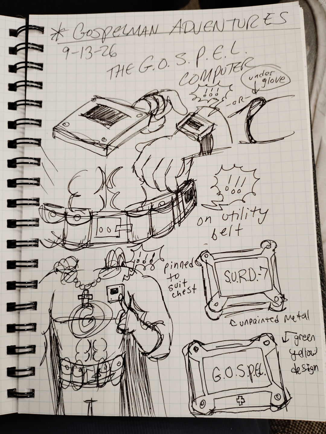 The Gospel Computer · Comic character by Gospelman Ministries / William Boyer